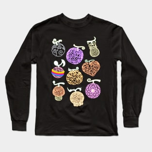 Glow Devil fruits Long Sleeve T-Shirt